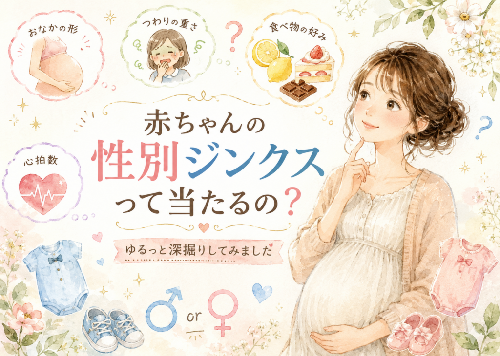 「おなかの出方で男女がわかる？」性別ジンクス、信じる？信じない？