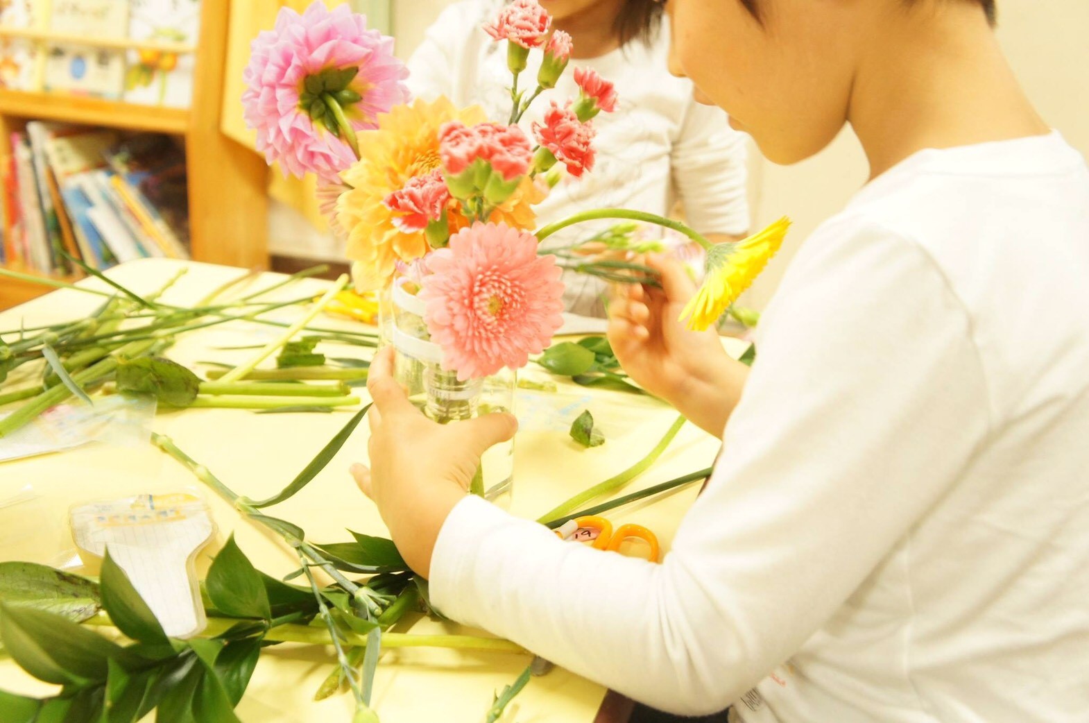 【プチぷら体験教室】親子花育レッスン〜父の日に手作りのブーケを贈りましょう！