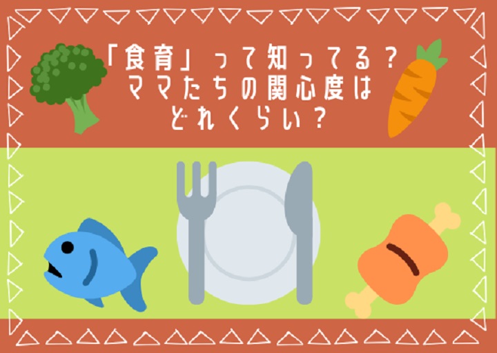 「食育」って知ってる？ママたちの関心度はどれくらい？