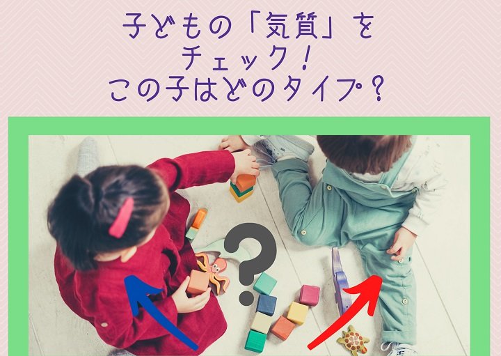子どもには生まれ持った気質がある？この子はどのタイプ？