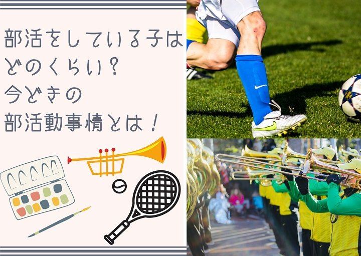 今どきの部活動事情！所属してる？人気の部活は？