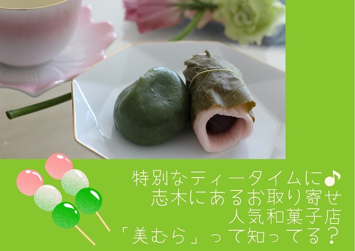特別なティータイムに♪志木にあるお取り寄せ人気和菓子店『美むら』って知ってる？